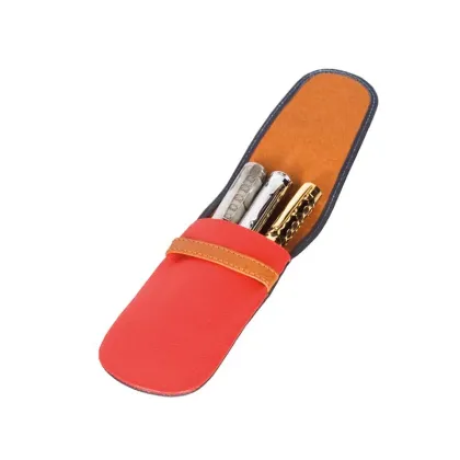 Picture A unique, colorful case for three pens