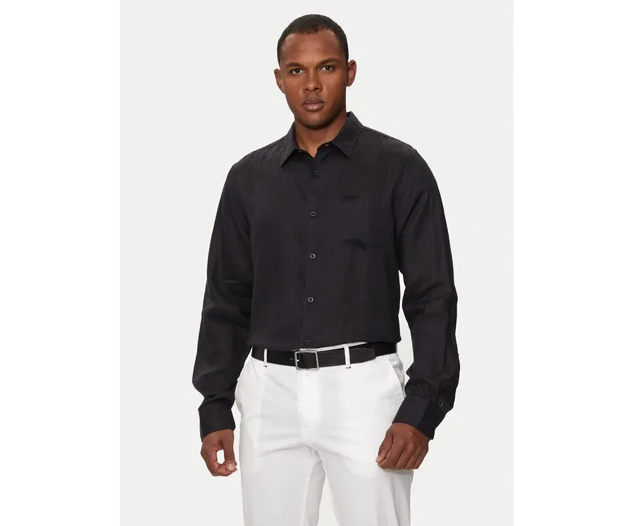 obrazek 1 Guess Koszula M2YH44 WERX0 Czarny Regular Fit