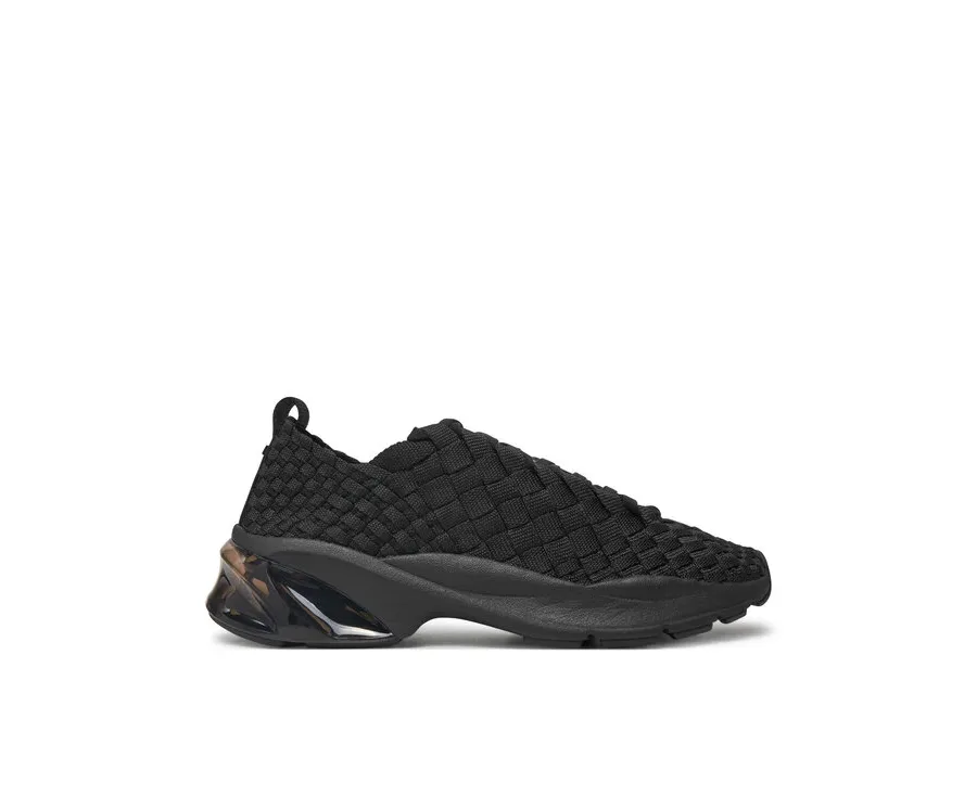 obrazek 1 Tory Burch Sneakersy Good Luck Woven Trainer 159962 Czarny