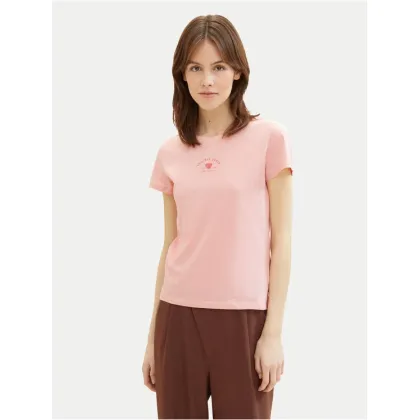 Zdjęcie Tom Tailor Denim T-Shirt 1040185 Różowy Regular Fit