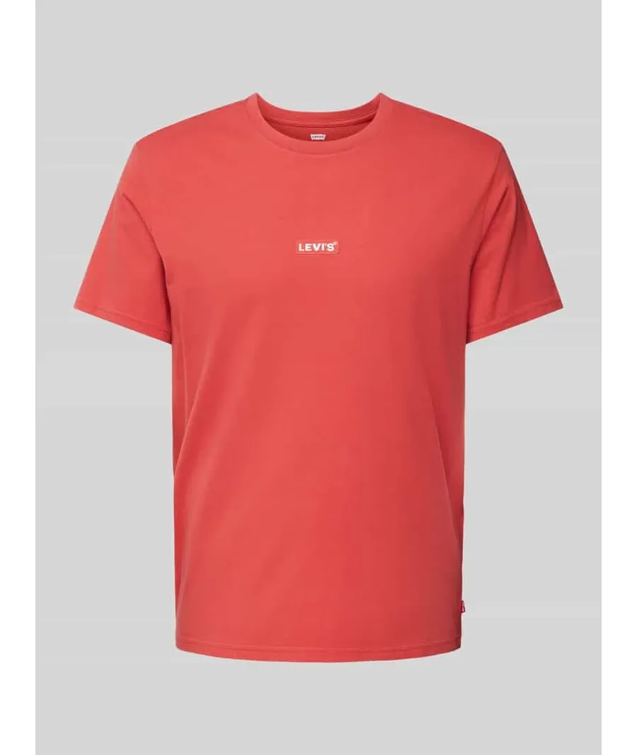 obrazek 1 T-shirt o kroju relaxed fit z naszywką z logo model ‘BABY TAB’