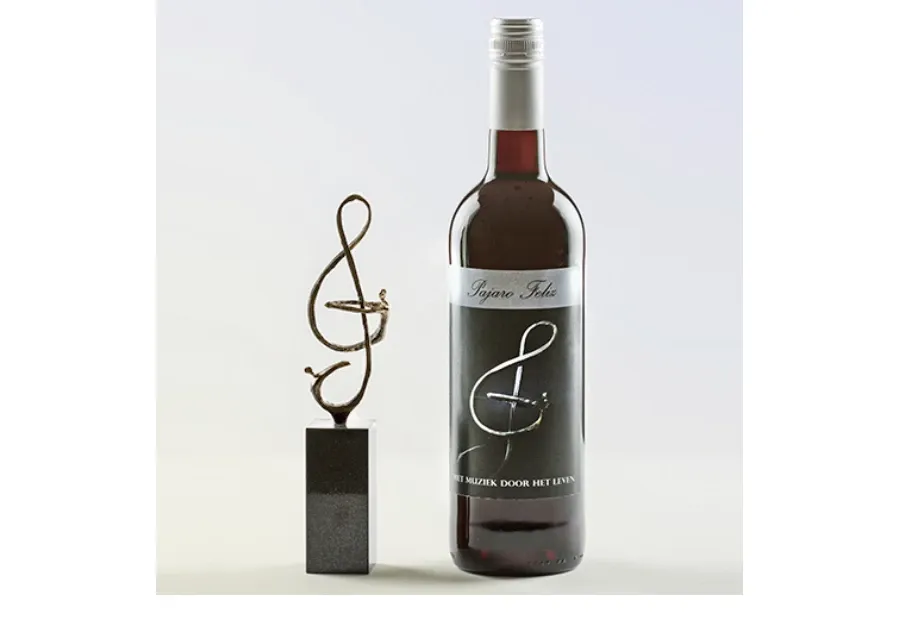 obrazek 1 Wyjątkowa statuetka z brązu 