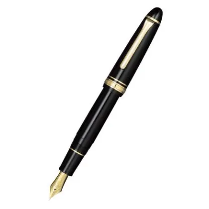 Zdjęcie Sailor Pióro Wieczne 1911 Sai-bi Togi Czarne pozłacane