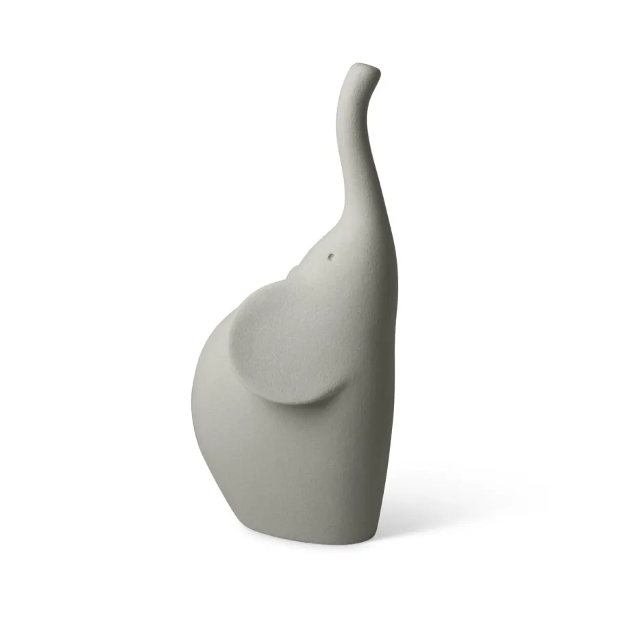 obrazek 5 Ręcznie wykonana figurka ozdobna słonia - 10x8x23 cm