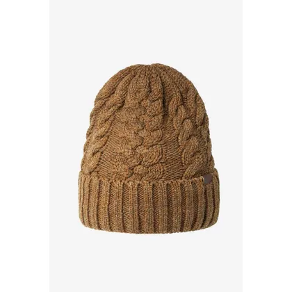 Zdjęcie Kangol czapka Cable Beanie HEATHER kolor brązowy z grubej dzianiny K3376HT-TANHEATHER
