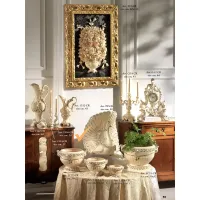 Picture Decorative candlestick with crystals.