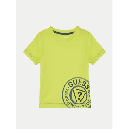 Zdjęcie Guess T-Shirt N5RI15 K8HM4 Zielony Regular Fit