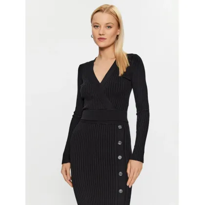 Zdjęcie Guess Sweter Lucie W3BR29 Z2V42 Czarny Slim Fit