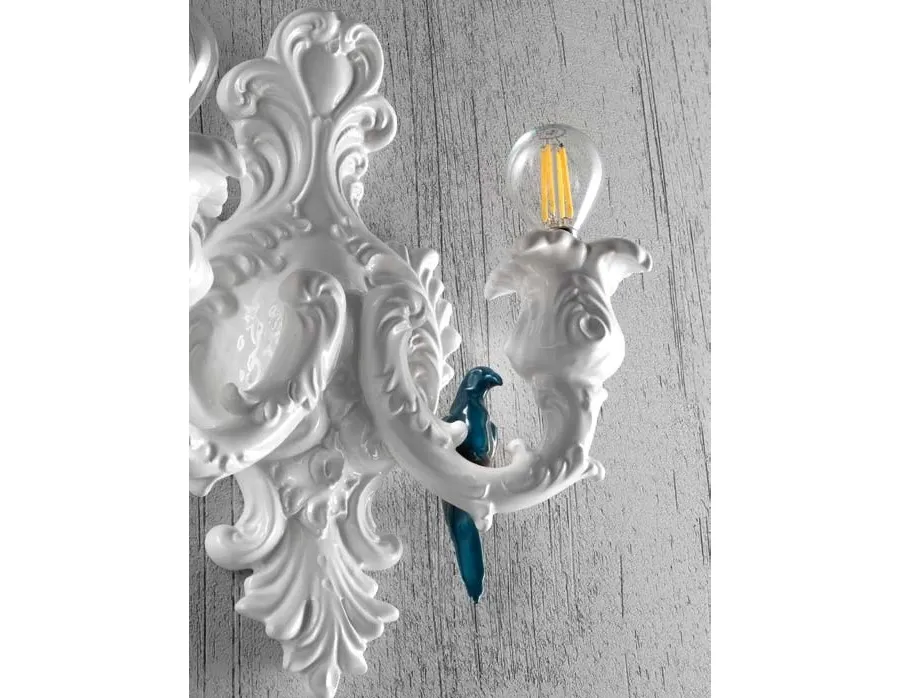 obrazek 3 Stylowy ceramiczny kinkiet do korytarza
