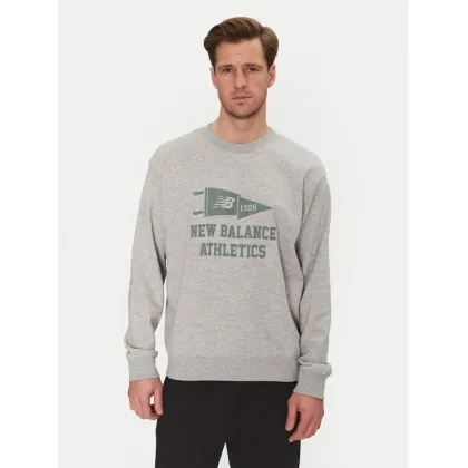 Zdjęcie New Balance Bluza MT51929 Szary Regular Fit