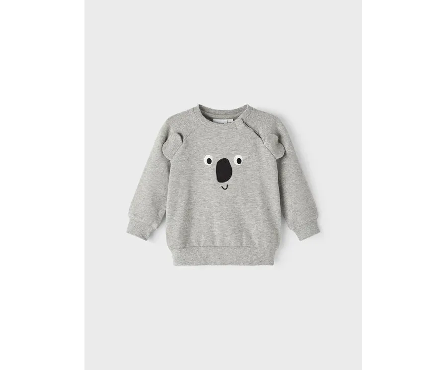 obrazek 1 NAME IT Bluza 13212765 Szary Regular Fit