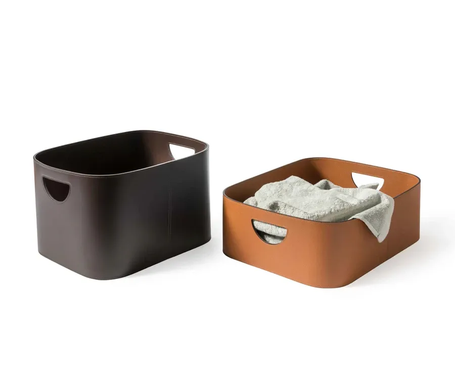 obrazek 3 Cudowne skórzane pudełko na drobiazgi