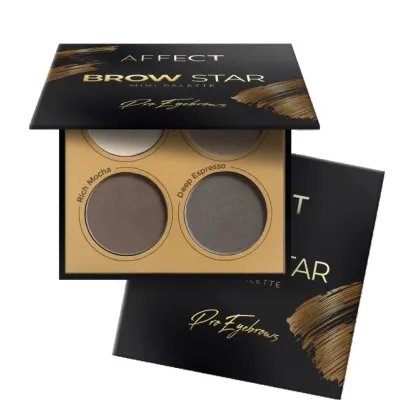 Zdjęcie Affect Brow Star Mini paleta cieni prasowanych do brwi