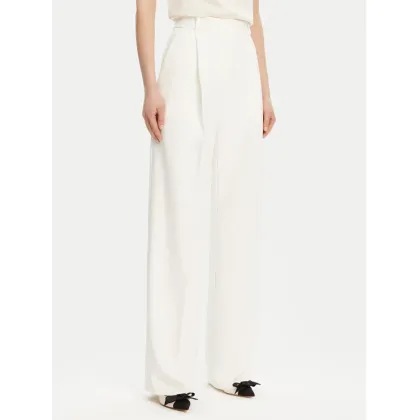 Zdjęcie Elisabetta Franchi Spodnie materiałowe PA-081-51E2-V360 Biały Regular Fit