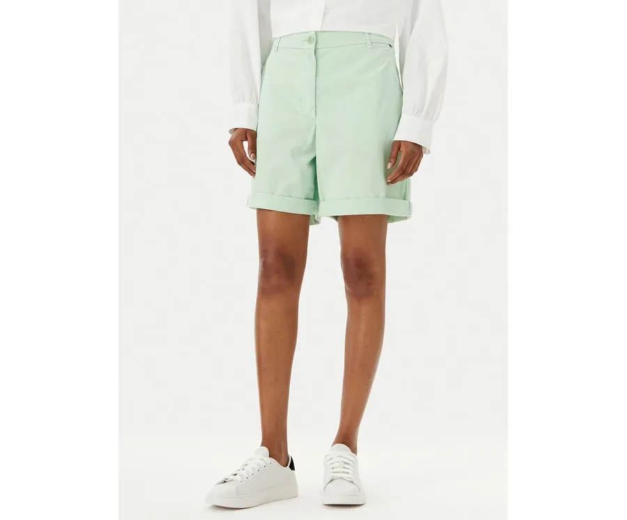 obrazek 1 Tommy Hilfiger Szorty materiałowe WW0WW42457 Zielony Regular Fit