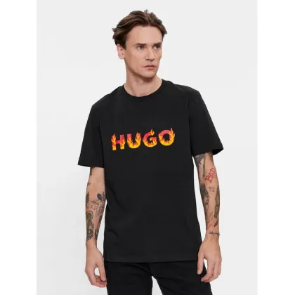Zdjęcie Hugo T-Shirt Danda 50504542 Czarny Regular Fit HUGO