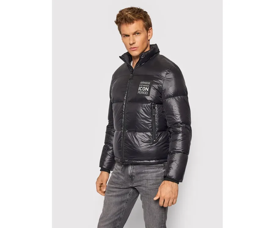 obrazek 1 Armani Exchange Kurtka puchowa 8NZBP2 ZNYNZ 1200 Czarny Regular Fit