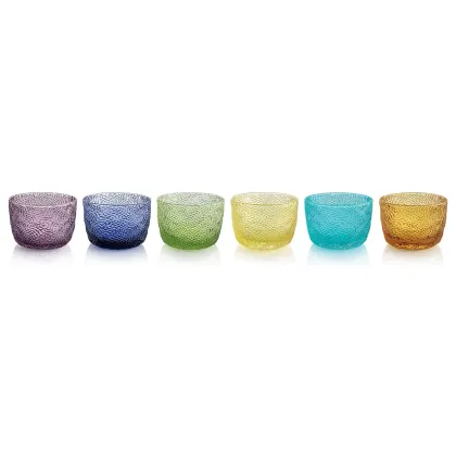 Picture A unique set of 6 colorful Tricot dishes - IVV
