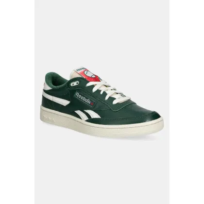 Zdjęcie Reebok sneakersy skórzane Club C Revenge Vintage kolor zielony 100201178