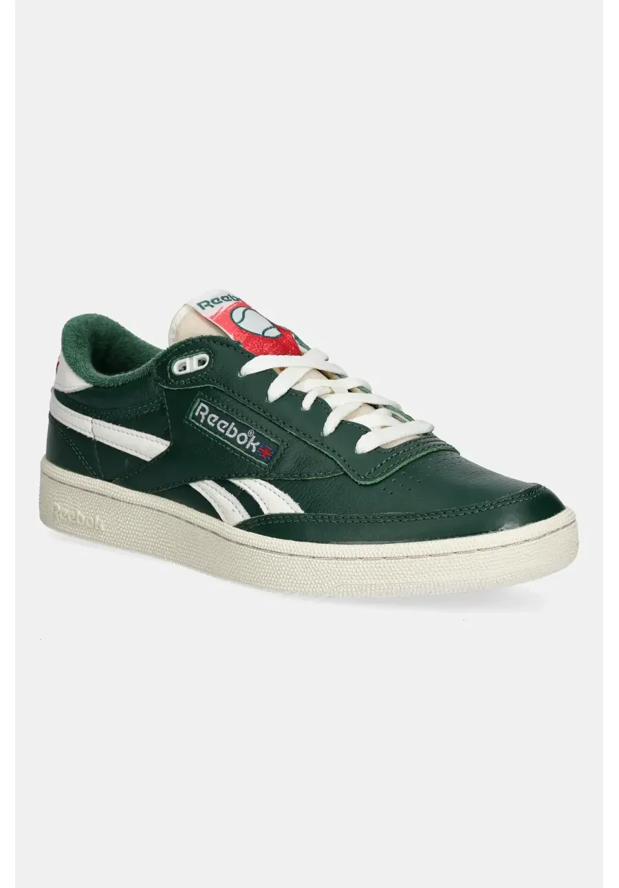 obrazek 1 Reebok sneakersy skórzane Club C Revenge Vintage kolor zielony 100201178