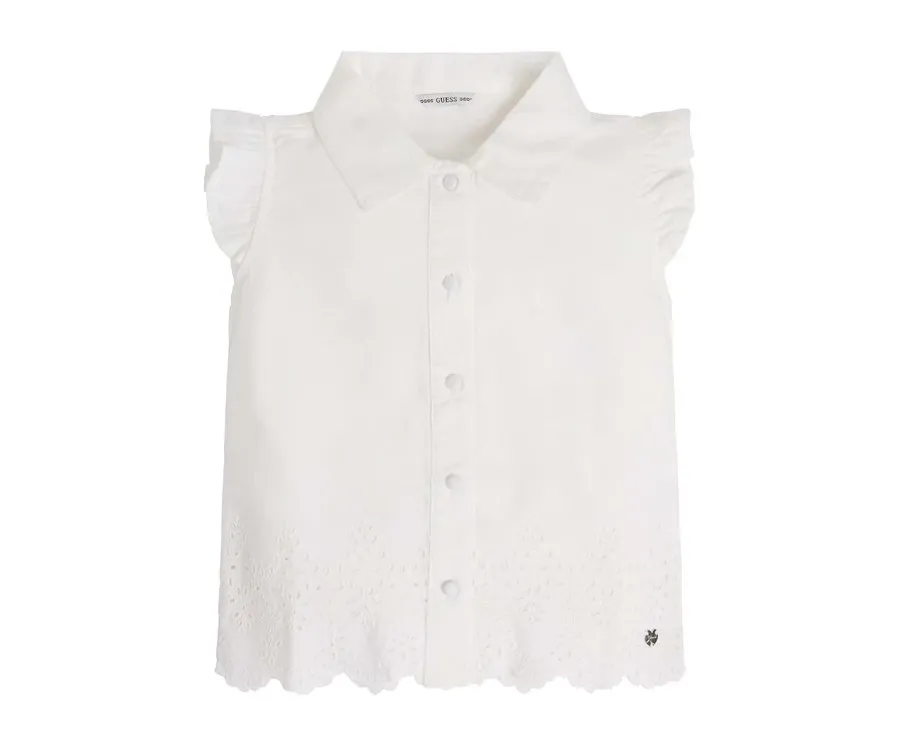 obrazek 1 Guess Koszula J3GH05 WCVM0 Biały Regular Fit