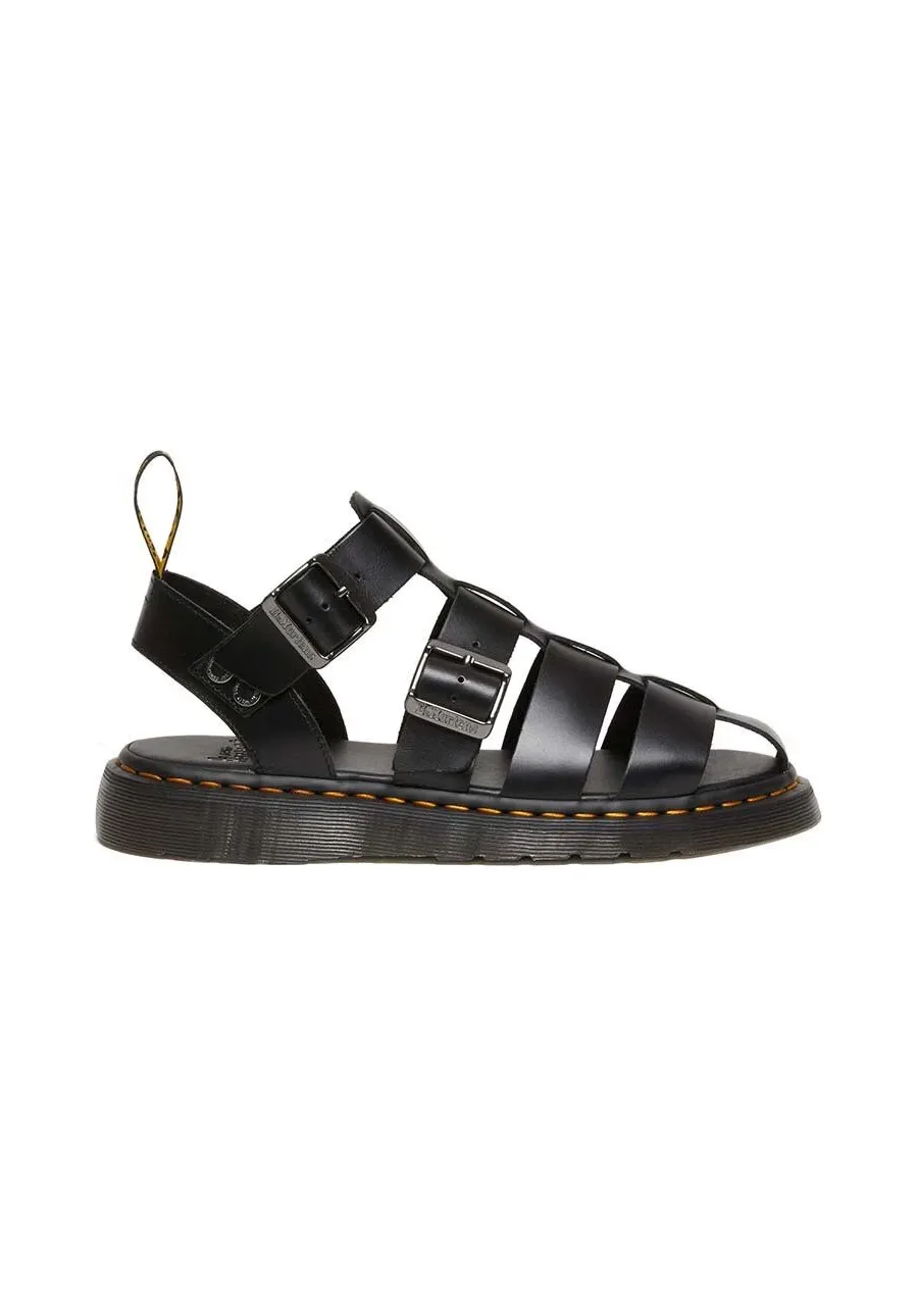obrazek 1 Dr. Martens sandały skórzane Garin kolor czarny DM30766001