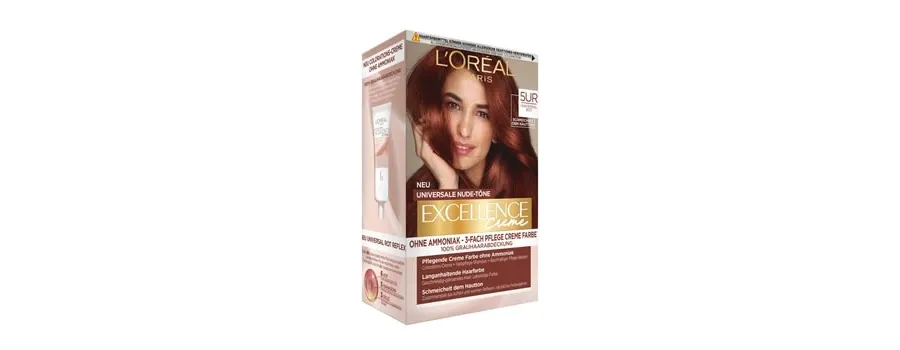 obrazek 1 L'Oréal Paris Excellence Crème Nudes 5UC - Red Farba do włosów 1 szt.