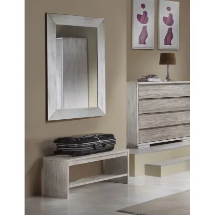 Zdjęcie Półka na walizkę/buty - włoski mebel z litego drewna - Zanini