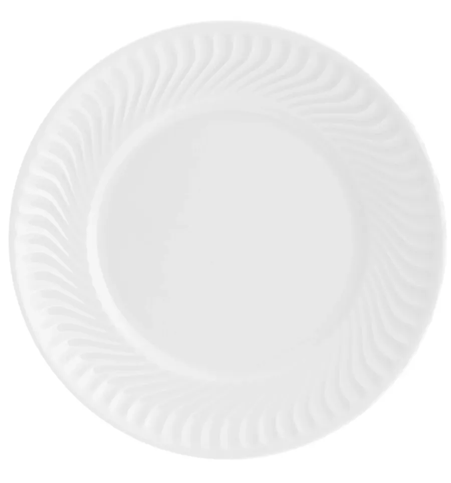picture 5 A large set of Sagres porcelain dinnerware with a unique wave-like decoration - Vista Alegre