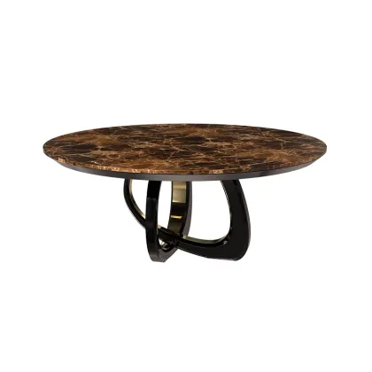 Picture Exclusive round table in modernist style - Soberanna