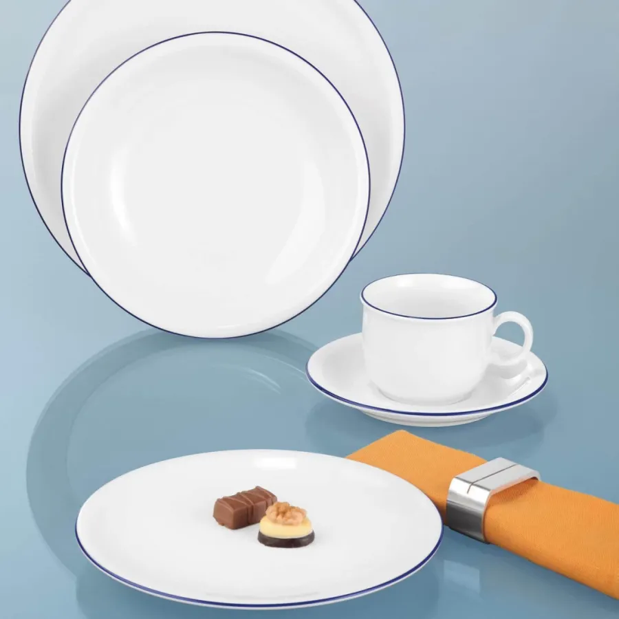 obrazek 3 Porcelanowy głęboki talerz do zupy 20 cm z Niemiec - Seltmann Weiden