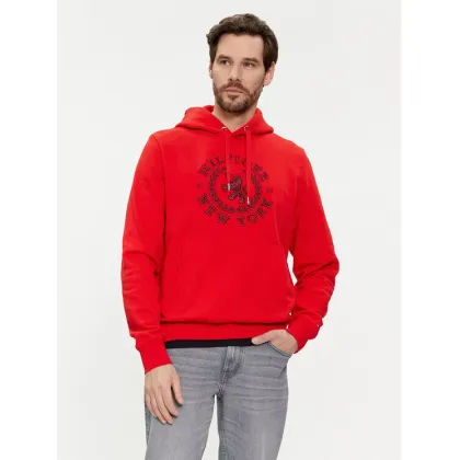 Zdjęcie Tommy Hilfiger Bluza Big Icon MW0MW33650 Czerwony Regular Fit