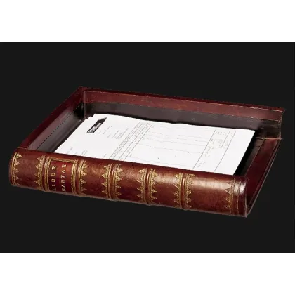 Zdjęcie Stylowy pojemnik na dokumenty - doskonały na biurko!