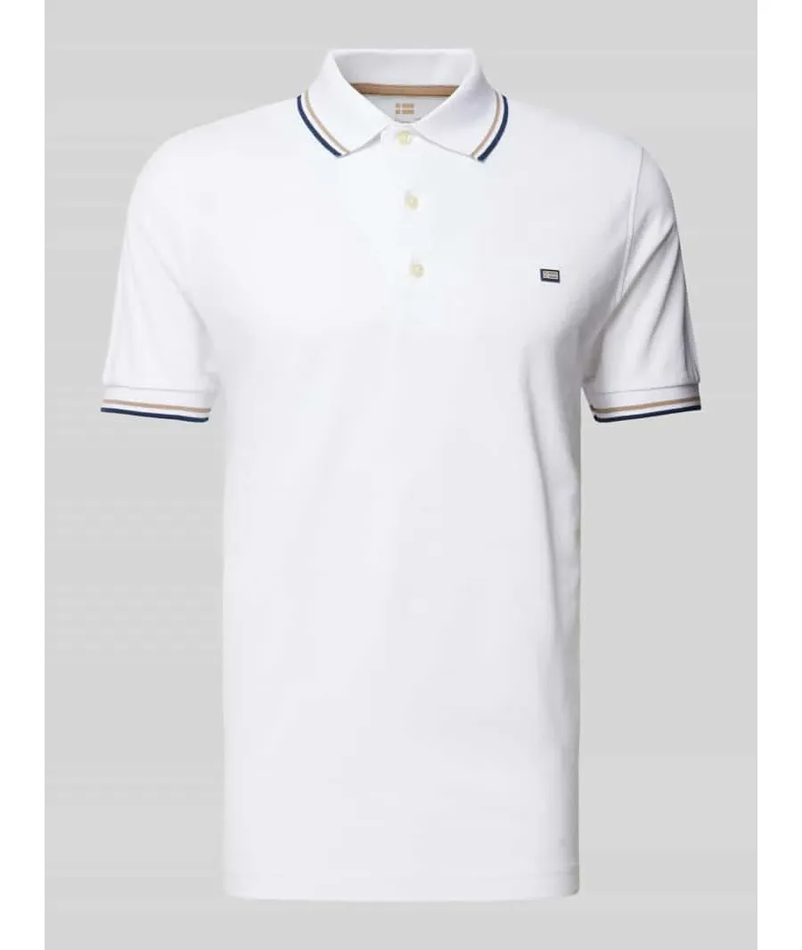 obrazek 1 Koszulka polo z detalem z logo