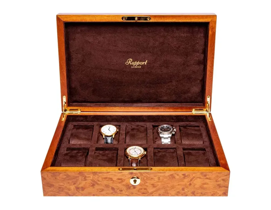 obrazek 1 Collector Box L275 na 10 zegarków - ze specjalnego drewna!