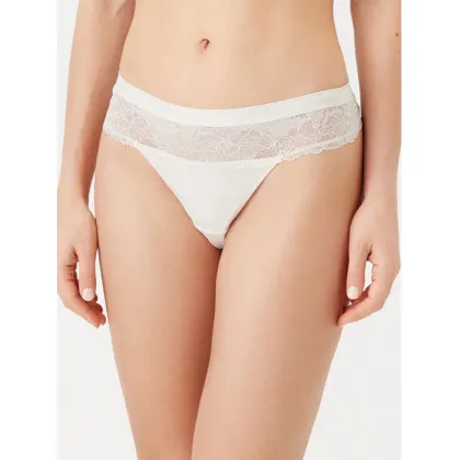 Zdjęcie Calvin Klein Underwear Stringi 000QF7980E Écru