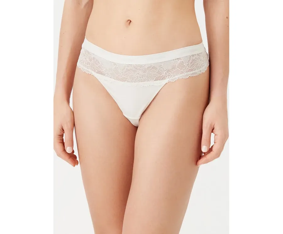 obrazek 1 Calvin Klein Underwear Stringi 000QF7980E Écru