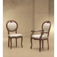 Picture Original armchair and chair in French style - Morello Gianpaolo