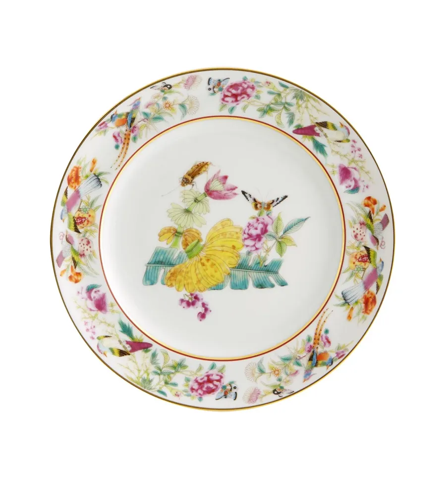 obrazek 1 Porcelanowy talerz deserowy Banan z unikatowej kolorowej kolekcji Paço Real - Vista Alegre