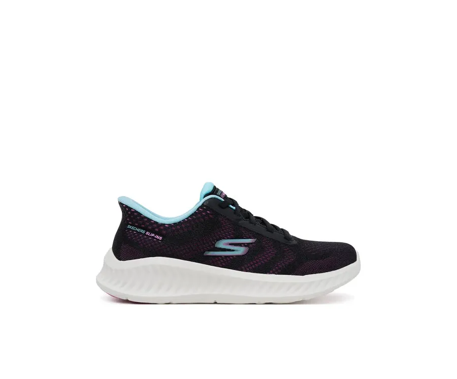 obrazek 1 Skechers Sneakersy GO WALK Now - Khloe 125643/BKPR Czarny