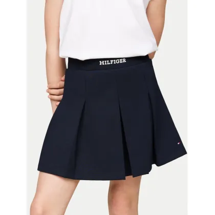 Zdjęcie Tommy Hilfiger Spódnica Monotype KG0KG08111 Granatowy Regular Fit