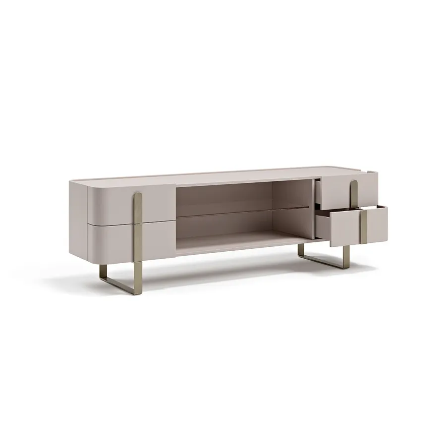 obrazek 10 Ekskluzywna włoska szafka RTV do salonu - w stylu modernistycznym