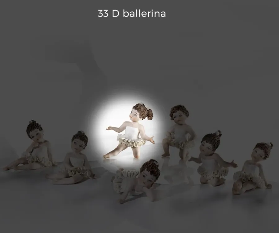 obrazek 1 Porcelanowa baletnica w warkoczach - Sibania