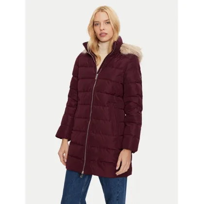Zdjęcie Tommy Hilfiger Kurtka puchowa Heritage WW0WW43234 Bordowy Regular Fit