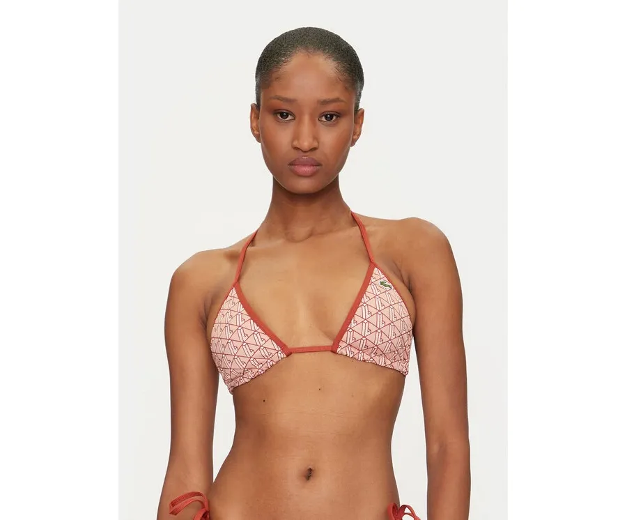 obrazek 1 Lacoste Góra od bikini MF9588 Pomarańczowy