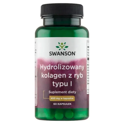 Zdjęcie Swanson Hydrolizowany Kolagen z Ryb Typu I Kapsułki