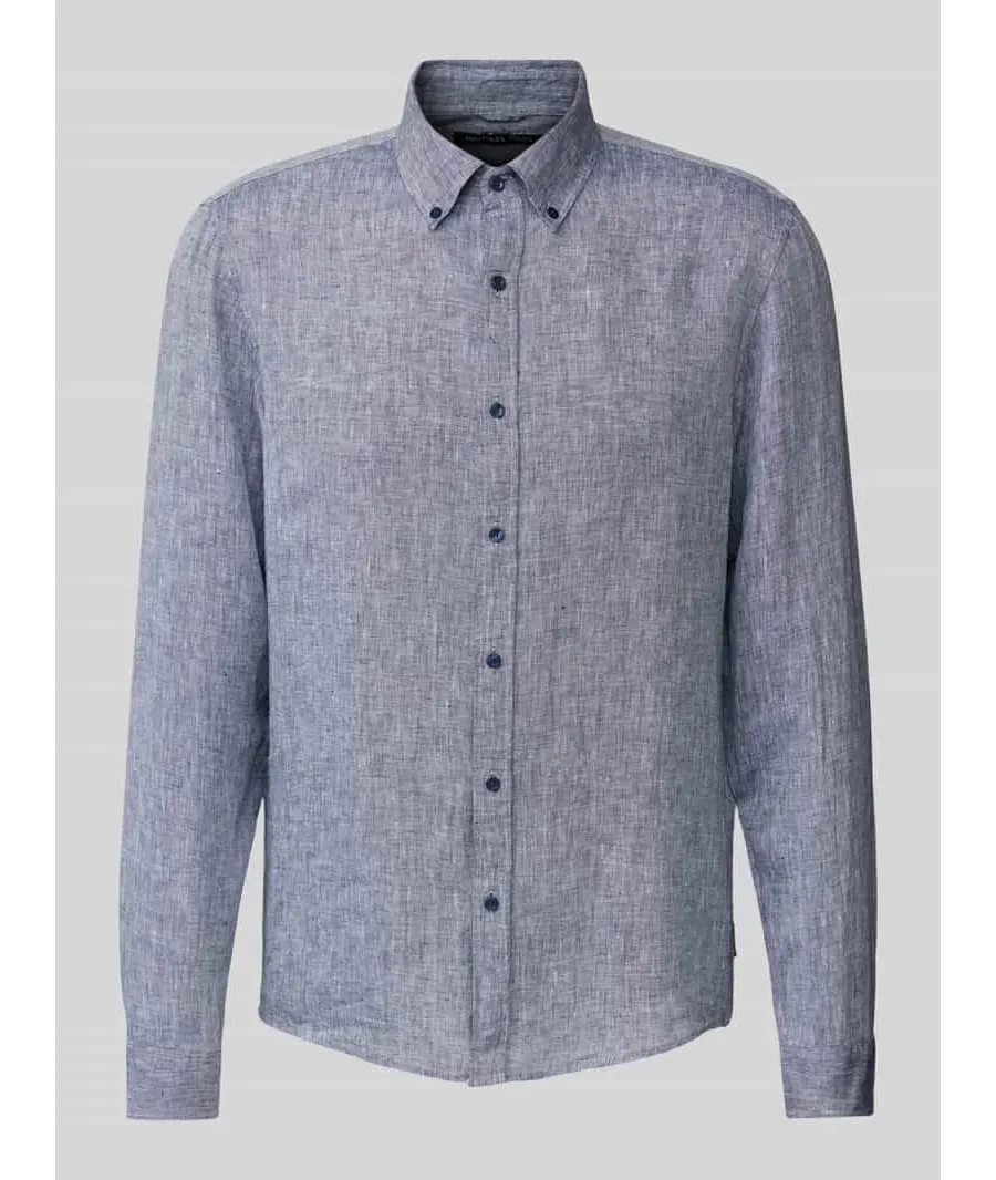 obrazek 1 Koszula casualowa o kroju Slim Fit z lnu
