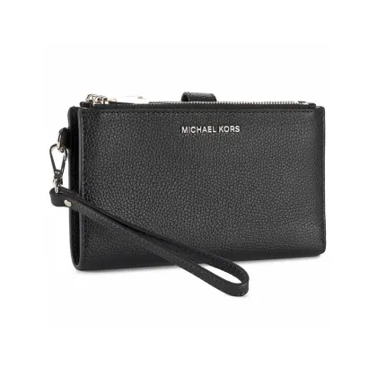 Zdjęcie MICHAEL Michael Kors Duży Portfel Damski Wristlets 32T7GAFW4L Czarny