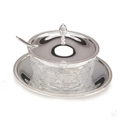 Zdjęcie Wyjątkowe srebrne naczynie na parmezan - Zaramella Argenti