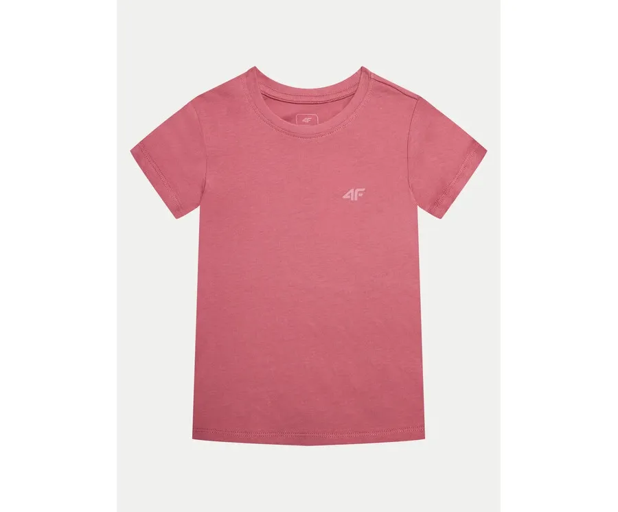 obrazek 1 4F T-Shirt 4FJWMM00TTSHF1658 Różowy Slim Fit
